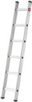 Hailo S60 ProfiStep UNO Anlegeleiter - Leiter 6 Sprossen - Alu Sprossenleiter mit 2