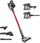 H.Koenig UP600 2-in-1 Akku- und Handstaubsauger, Leicht, Leistungsstark 155W,