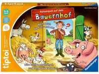 Ravensburger tiptoi Spiel 00125 Rätselspaß auf dem Bauernhof - Lernspiel ab 3
