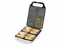 XXL Familien-Sandwich-Toaster DOMO DO9064C Sandwichmaker für 4 Sandwiches in