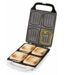 DOMO DO9064C Croque Family XXL f&uuml;r 4 gro&szlig;e Sandwiches in Muschelform - 1800W -