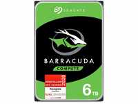 Seagate Barracuda 6TB interne Festplatte HDD, 3.5 Zoll, 5400 U/Min, 256 MB Cache,
