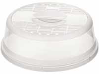 Rotho Basic Mikrowellenabdeckhaube, Kunststoff (PP) BPA-frei, transparent,...