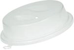 wpro PLL003 - Mikrowellenzubeh&ouml;r/ Mikrowellenabdeckhaube/ &Oslash;26,5cm/ H&ouml;he 5,5cm
