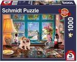 Schmidt Spiele 58344 Am Puzzletisch, 1000 Teile Puzzle