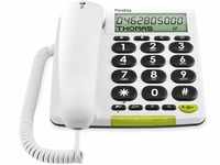 Doro PhoneEasy 312cs Seniorentelefon, Schnurgebundenes Großtastentelefon mit...