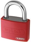 ABUS Vorh&auml;ngeschloss T65AL/40 myLOCK gl.-6401 - gleichschlie&szlig;end und individuell