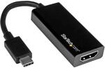 StarTech.com USB-C auf HDMI Adapter - Thunderbolt 3 kompatibel - Schwarz - 4K 30Hz