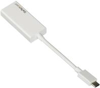 StarTech.com USB-C auf HDMI Adapter - Thunderbolt 3 kompatibel - Wei&szlig; - 4K 30Hz
