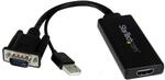 StarTech.com VGA auf HDMI Adapter, Displayport-Kabel, Verbindung f&uuml;r