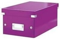 Leitz Click & Store kleine l&auml;ngliche Aufbewahrungsbox, DVD Aufbewahrung, Ideal als