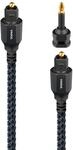 AudioQuest Vodka OptiLink Glasfaserkabel 0,75 m TOSLINK Schwarz