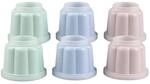 Dr. Oetker 6er Puddingf&ouml;rmchen mit Deckeln 150ml, (Farbe:...