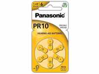 Panasonic PR10 Zink-Luft-Batterien für Hörgeräte, Typ 10, 1.4V,