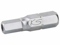 KS Tools 911.2943 1/4" CLASSIC Bit Innensechskant m. Bohrung, 25mm, 4mm