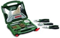 Bosch Accessories 70-teiliges X-Line Set und Zange, 2607017197