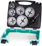 wolfcraft Bi-Metall-Lochs&auml;geneinsatz-Set &bdquo;Elektro, 7-tlg. I 5423000 I F&uuml;r Holz,