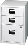 Bisley Home Beistellschrank PFA, 2 Universalschubladen, 1 HR-Schublade, Metall, 645