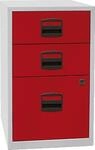 Bisley Home Beistellschrank PFA, 2 Universalschubladen, 1 HR-Schublade, Metall, 506