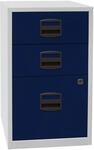 Bisley Home Beistellschrank PFA, 2 Universalschubladen, 1 HR-Schublade, Metall,...