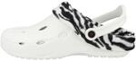 chung shi Unisex Dux Winter Clogs, Weiss/Zebra, 36/37 EU (XS)
