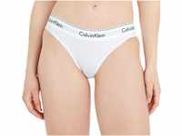 Calvin Klein Damen Slip Bikini Form Baumwolle mit Stretch, Weiß (White), M