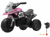 Jamara 460228 - Ride-on E-Trike Racer pink - 6V Akku, elektrisches Dreirad mit...