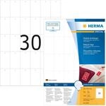 HERMA 8046 Stabile Anh&auml;nger perforiert, 100 Blatt, 35 x 59,4 mm, 30 pro A4 Bogen,