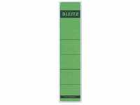 Leitz 1643-55 10 Rückenschilder grün schmal kurz selbstklebend