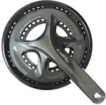 Shimano Claris Kettenradgarnitur Schwarz Einheitsgr&ouml;&szlig;e