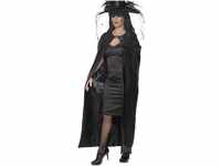 Smiffys Kostm-Umhang DELUXE WITCH'S CAPE black 36934