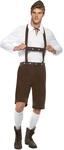Smiffys Bavarian Man Costume, Brown Halloween und Karneval