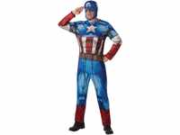 Rubie's 3810845 - Captain America Marvel Univers Classic - Adult, Action Dress...