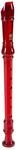 Yamaha Recorder - Soprano Recorder, Baroque fingering, Translucent Red
