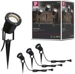 Paulmann 988.97 Special Line Garden 3er-Set Spotlight IP44 GU10 Warmwei&szlig; 3x3,5W