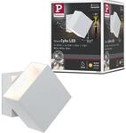 Paulmann Wandaufbauleuchte LED Cybo eckig 2x3W wei&szlig; 100x100mm