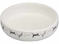 Trixie 42341 Keramikschale für Katzengras, ø 15 × 4 cm, 50 g, Weiß