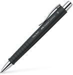 FABER-CASTELL 241153 - Kugelschreiber Poly Ball XB, schwarz (Schreibfarbe...