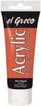KREUL 28353 - El Greco Acrylic, 75 ml Tube in rotgold, hochpigmentierte, gl&auml;nzende