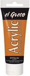 KREUL 28319 - El Greco Acrylic, 75 ml Tube in siena natur, hochpigmentierte,