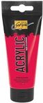 KREUL 84108 - Solo Goya Acrylic, 100 ml Tube in karminrot, cremige vielseitig