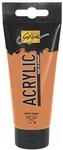 KREUL 84142 - Solo Goya Acrylic, 100 ml Tube in kupfer, cremige vielseitig