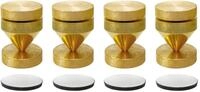 Dynavox Sub-Watt-Absorber 4er Set, h&ouml;henverstellbare Entkoppler f&uuml;r HiFi-Ger&auml;te