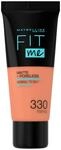 Maybelline New York Fit Me! Matte&Poreless Make-up Nr. 330 Toffee, Fl&uuml;ssiges