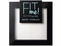 Maybelline New York FitMe Matt und Poreless Puder 90 Translucent 1er Pack(1 x 9...