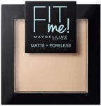 Maybelline New York, FitMe Matt und Poreless Puder x g, 115 Ivory, 9 gramm