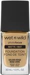 Wet n Wild Photo Focus Matte Foundation, Fl&uuml;ssiges Make-up Matt Aufbaubar, Kein