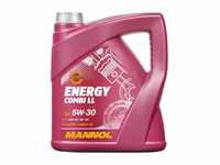 MANNOL Energy Combi LL 5W-30 API SN/CF Motorenöl, 4 Liter