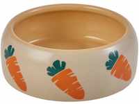 Nobby Keramik Futtertrog CARROT, beige/orange,500 ml,1 Stück