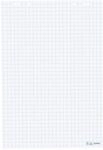 Herlitz Flipchartpapier 65x98cm 20 Blatt, kariert, 80g/m&sup2;, 5 Bl&ouml;cke